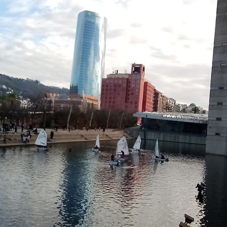 Coqueto Apartamento Frente Al Guggenheim Bilbao Eksteriør bilde
